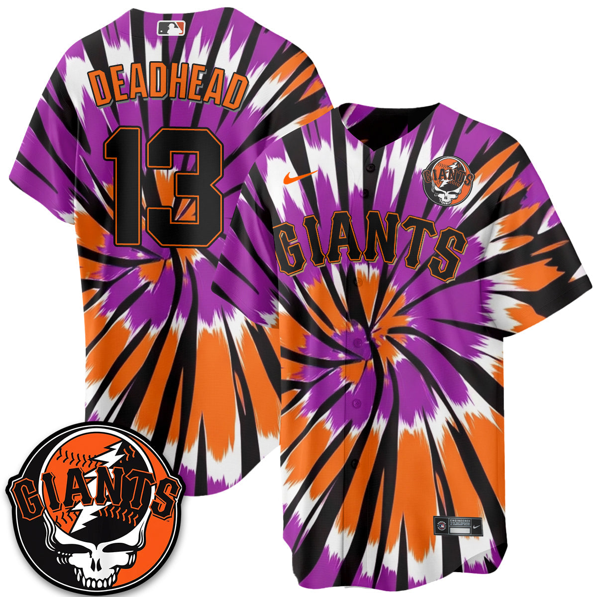 SF x Grateful Dead Vapor Jersey V2 - Stitched
