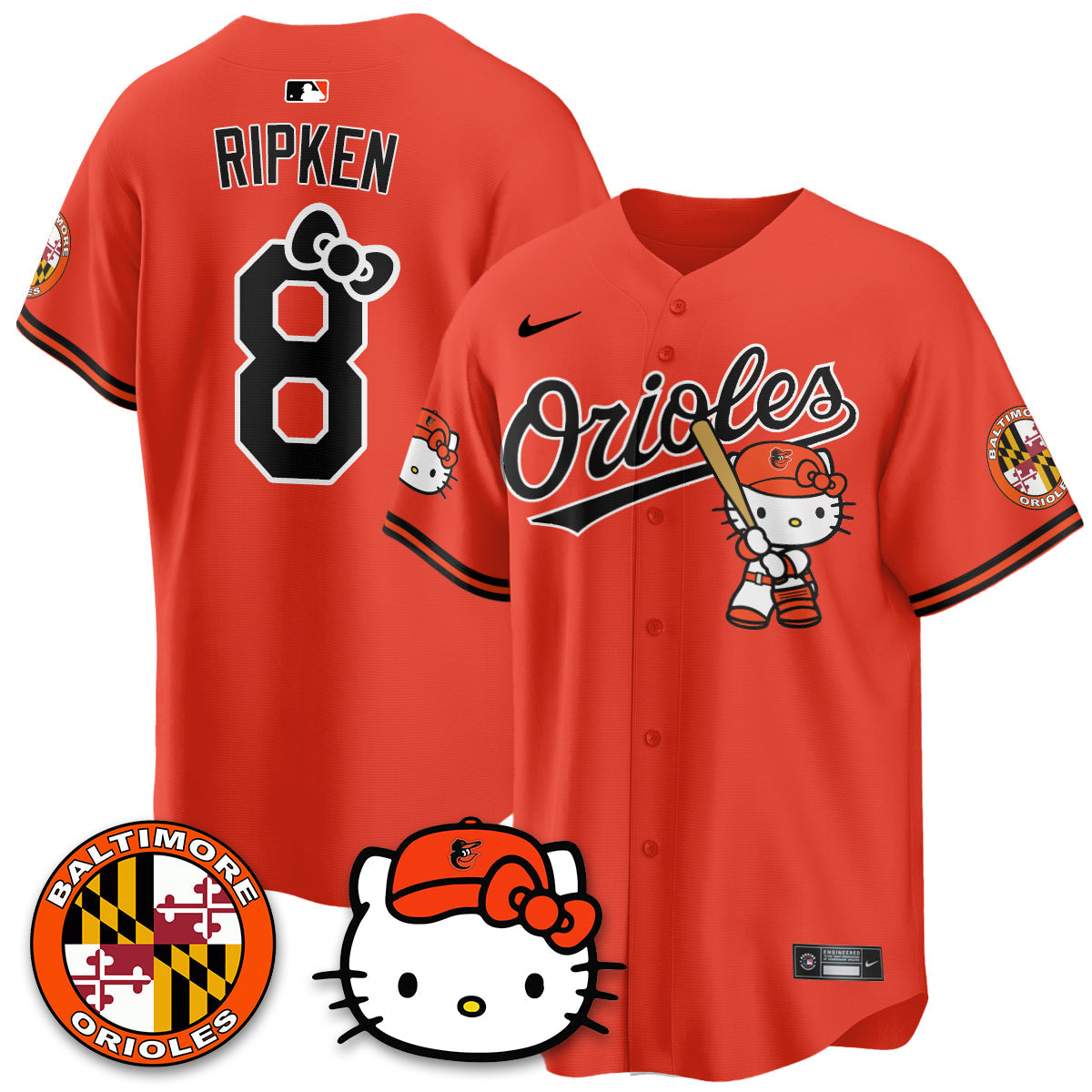 BAL x Meow Kitty Limited City Connect Jersey - Stitched