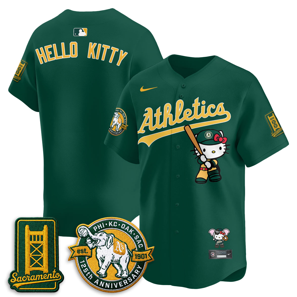 OAK x Meow KT 2026 Vapor Limited Jersey - Stitched
