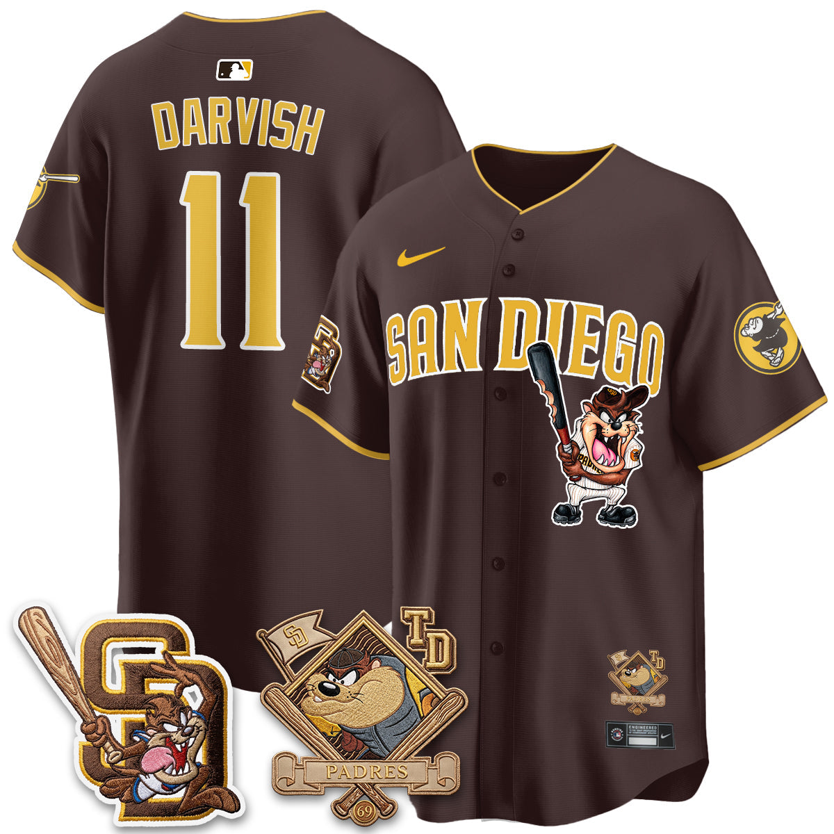 SD x Cat 2026 Vapor Limited Jersey - Stitched
