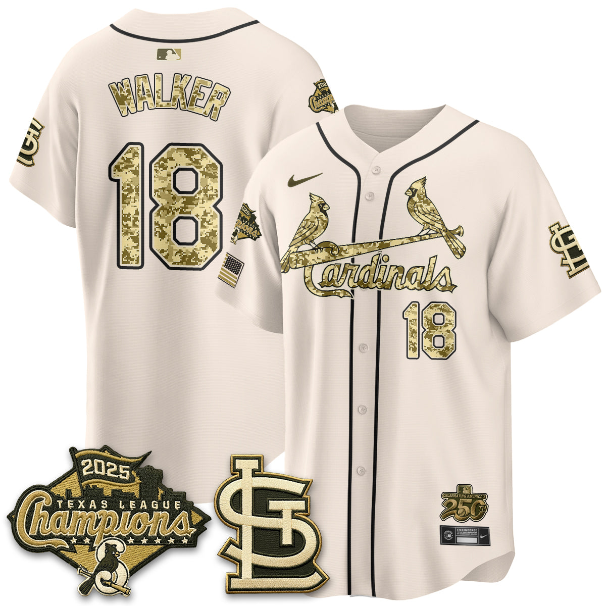 STL 2026 Armed Forces Day Jersey - Stitched
