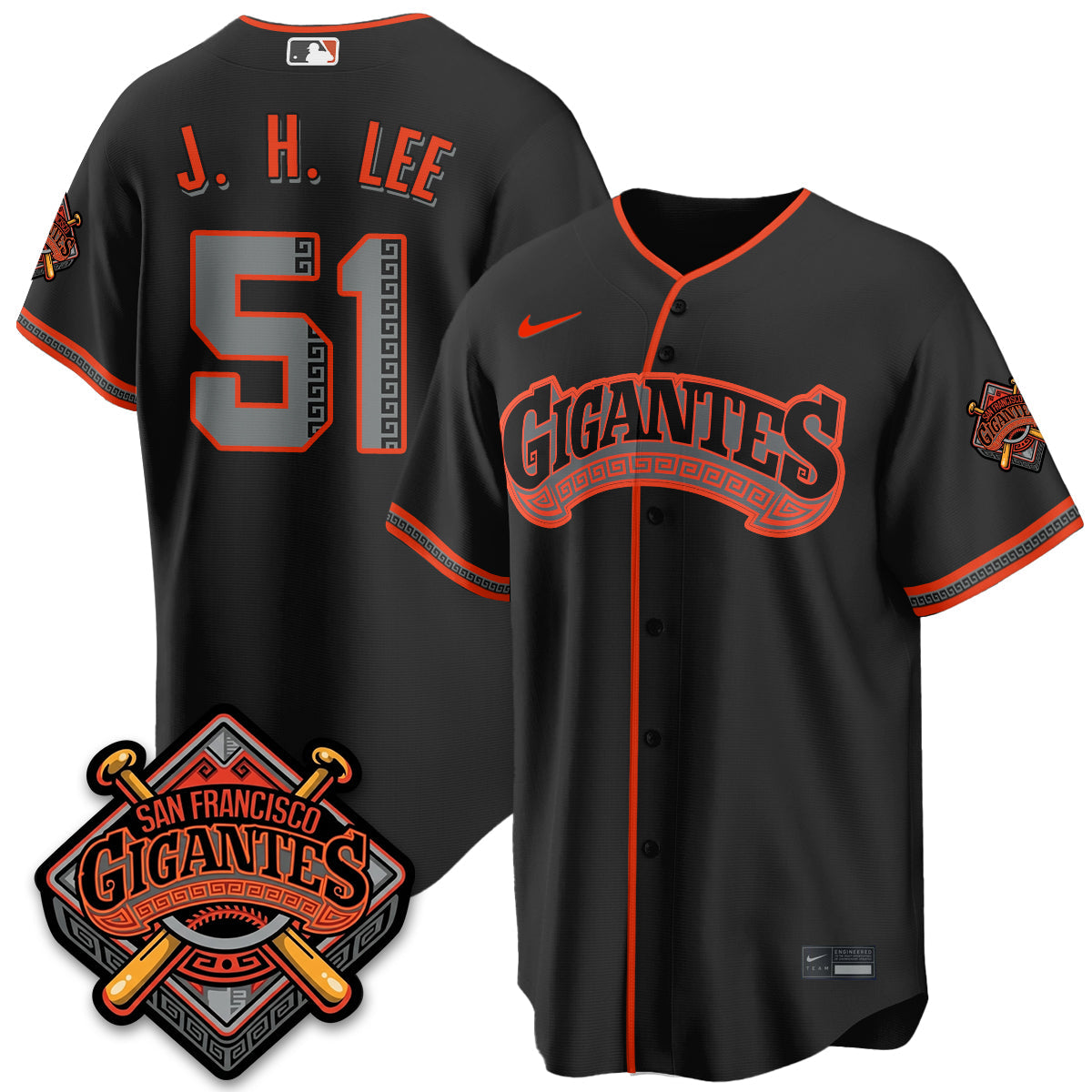 SF GIGANTES Vapor Limited Jersey - Stitched