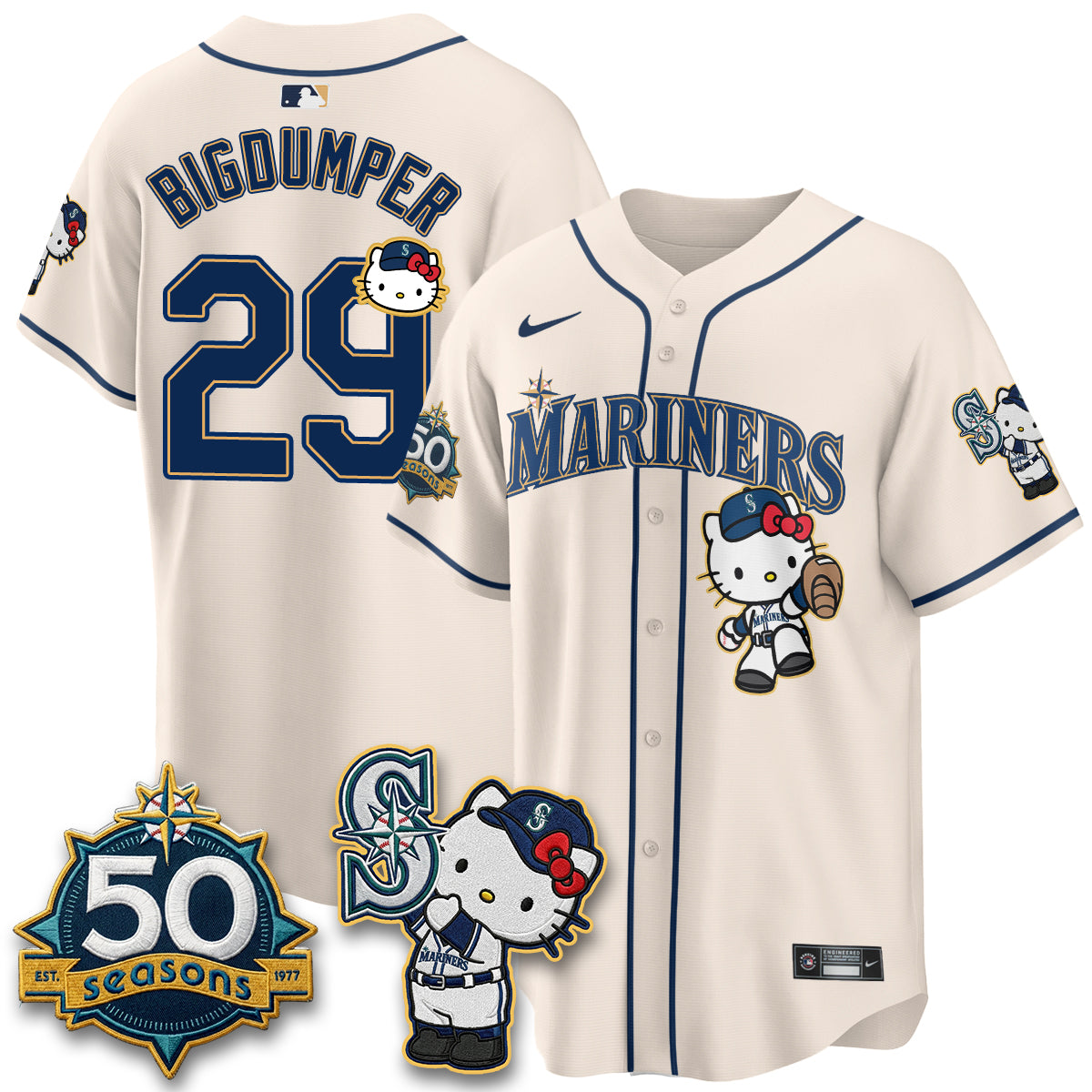 SEA x Meow KT Night Limited Teal Jersey - Stitched