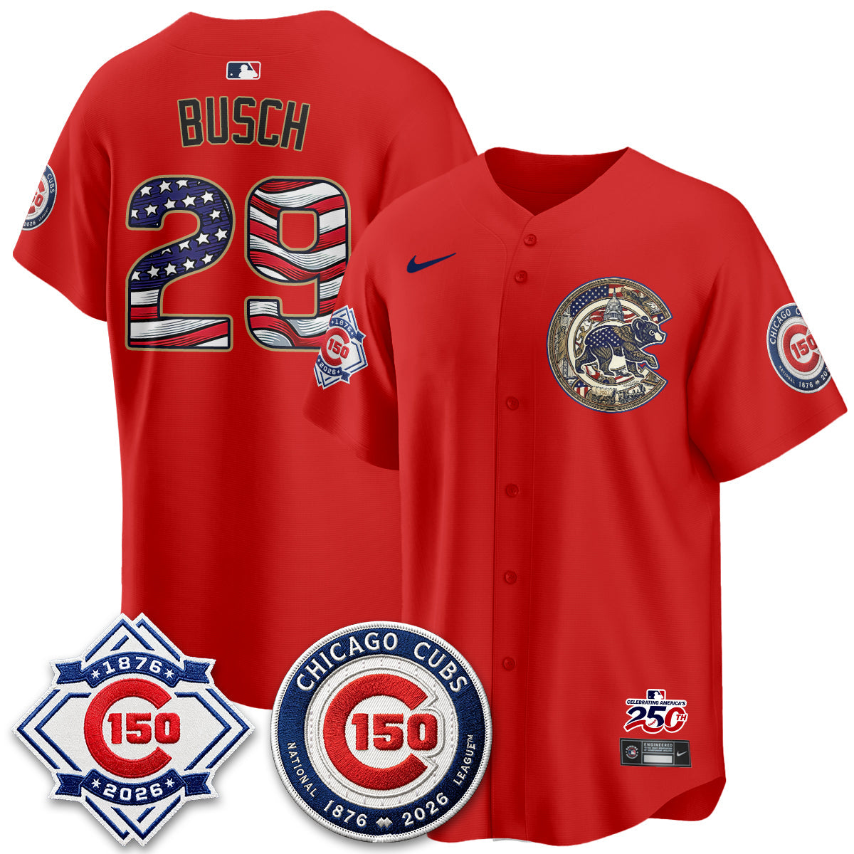 CHC 2026 Independence Day USA Vapor Limited Jersey - Stitched