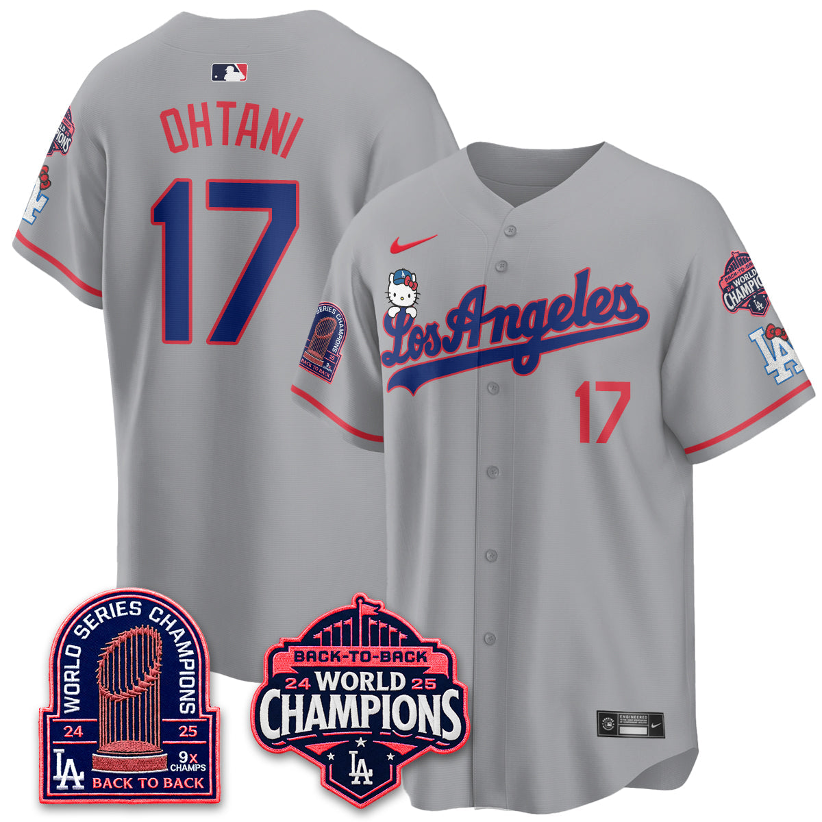 LAD x Hello Kitty Night 2026 Vapor Jersey - All Stitched - V2
