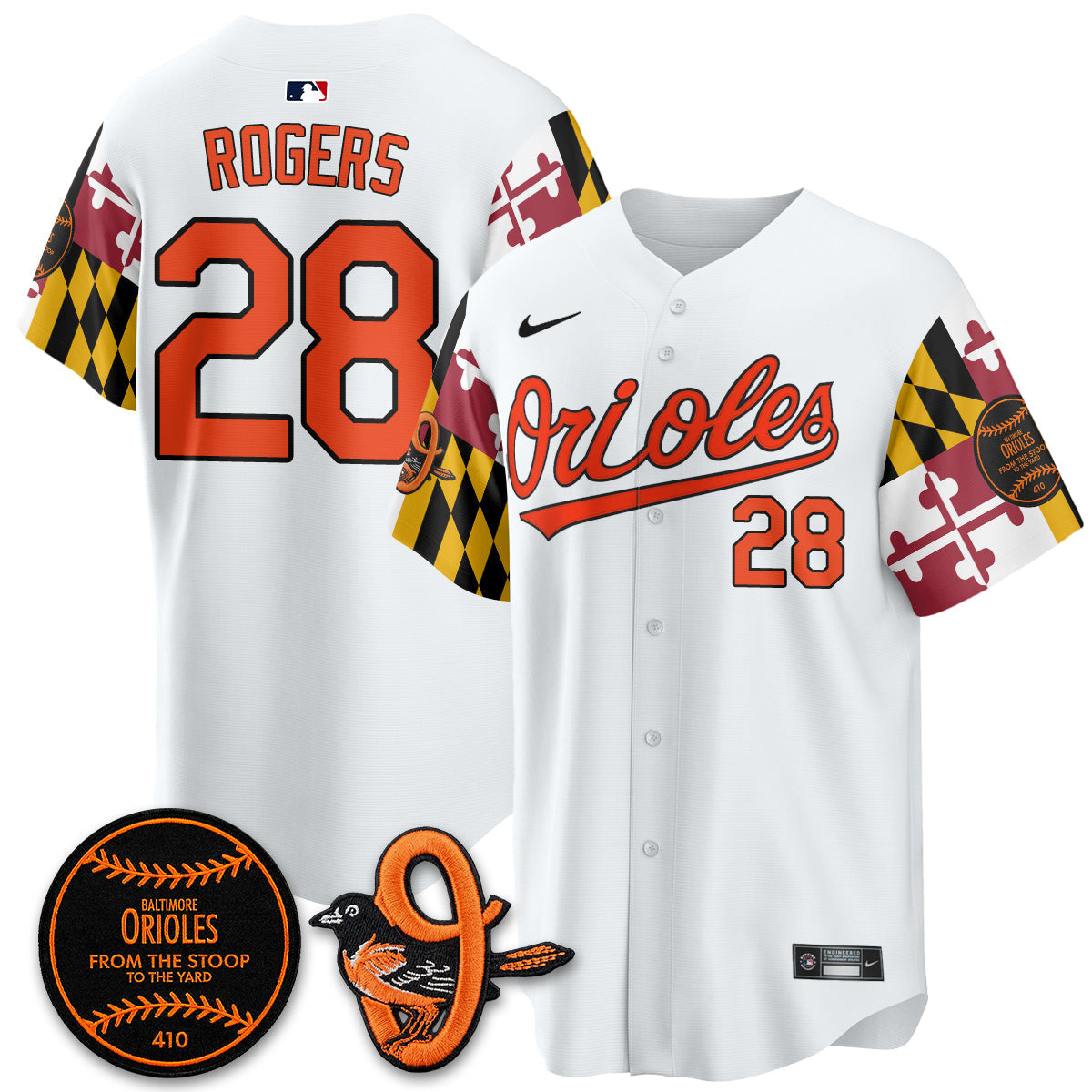BAL 2026 x Maryland State Flag Vapor Jersey - All Stitched V2