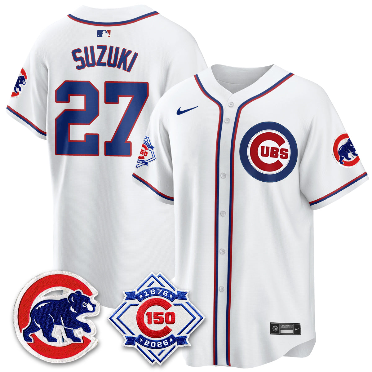 CHC 150th Anniversary Black Out Style Vapor Premier Limited Jersey - Stitched