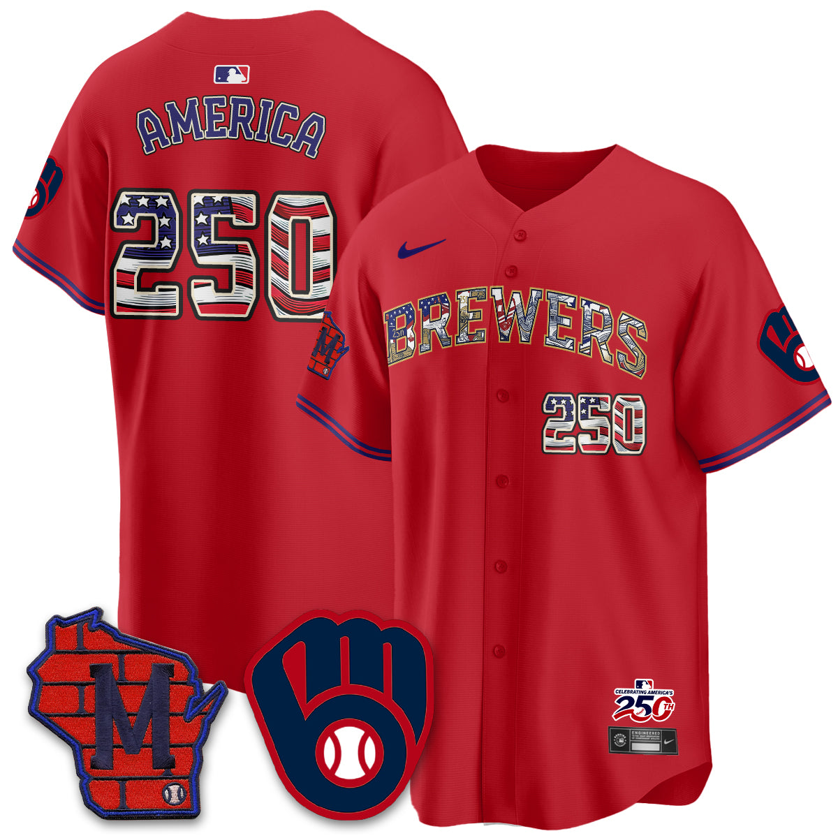 MIL 2026 Independence Day USA Vapor Limited Jersey - Stitched