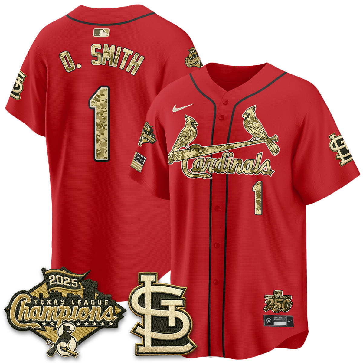 STL 2026 Armed Forces Day Jersey - All Stitched