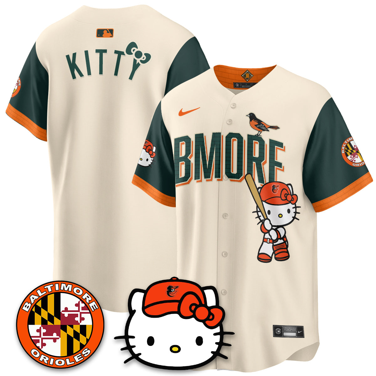 BAL x Meow Kitty Limited City Connect Jersey - Stitched