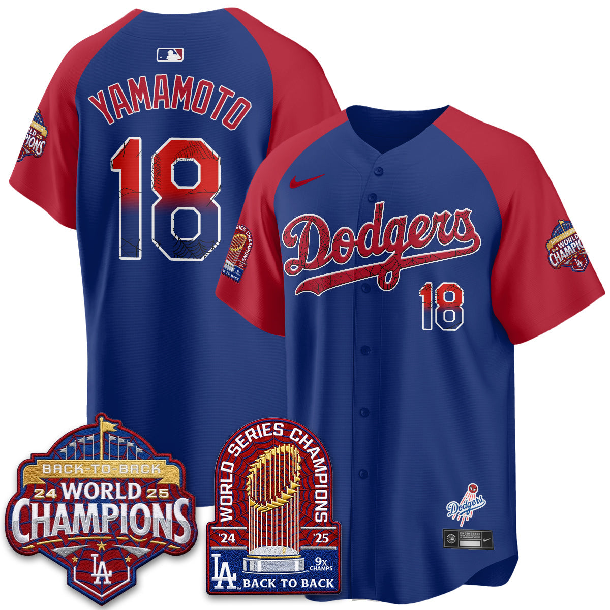 LAD x Web-Head 2026 Vapor Jersey - Stitched