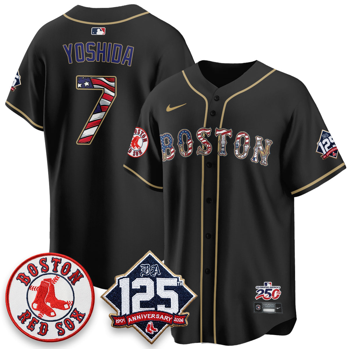 BOS 2026 Independence Day USA Vapor Limited Jersey - Stitched