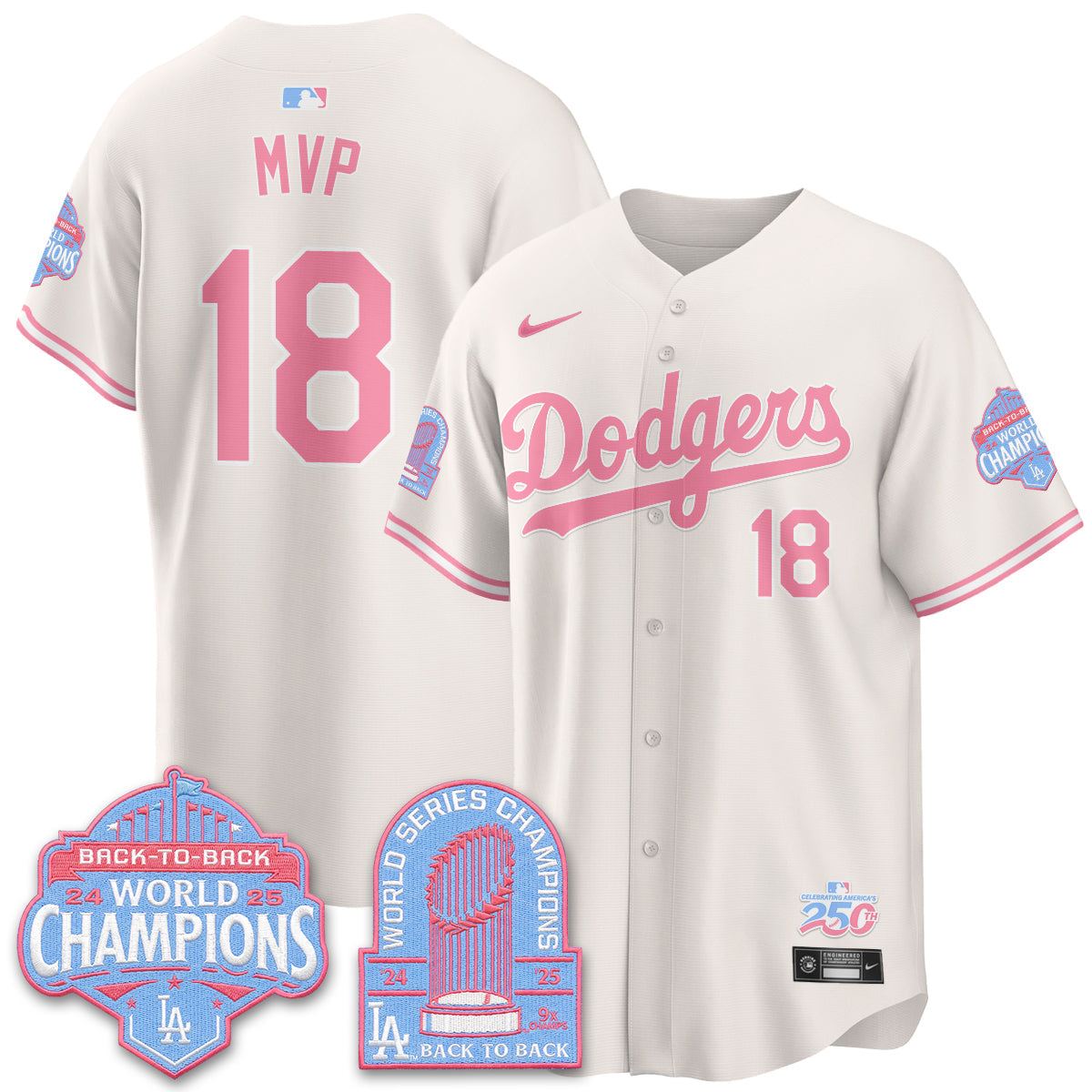 LAD x Bubblegum Vapor Jersey - Stitched