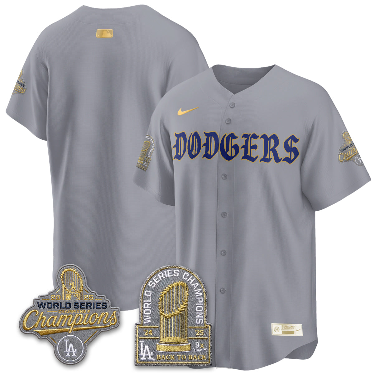 LAD Vapor Limited Jersey - Back to Back 9x Champs - All Stitched