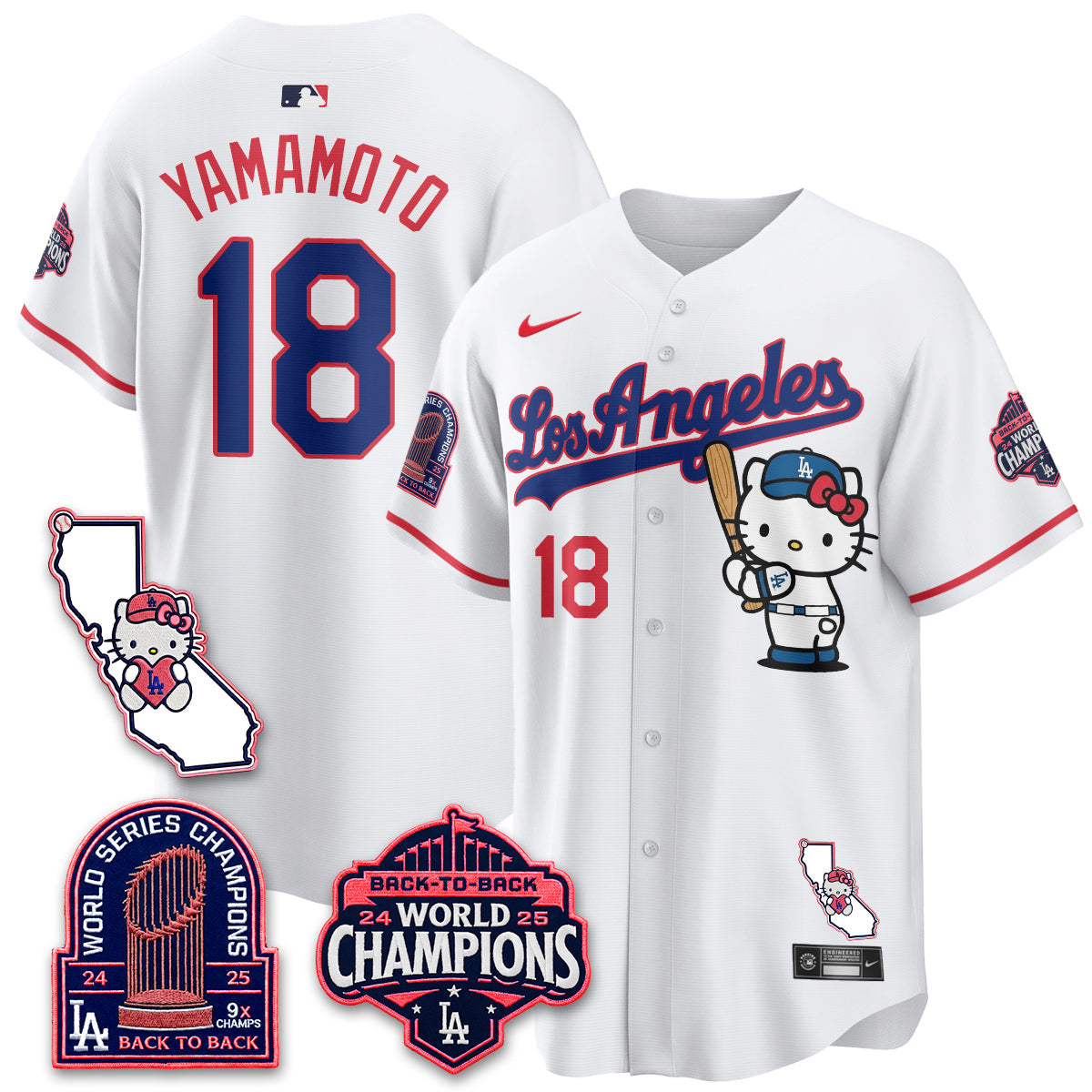 LAD x Meow KT 2026 Vapor Jersey - All Stitched - V4
