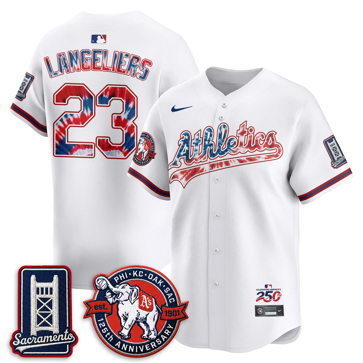 OAK Americana 2026 Vapor Limited Jersey - Stitched