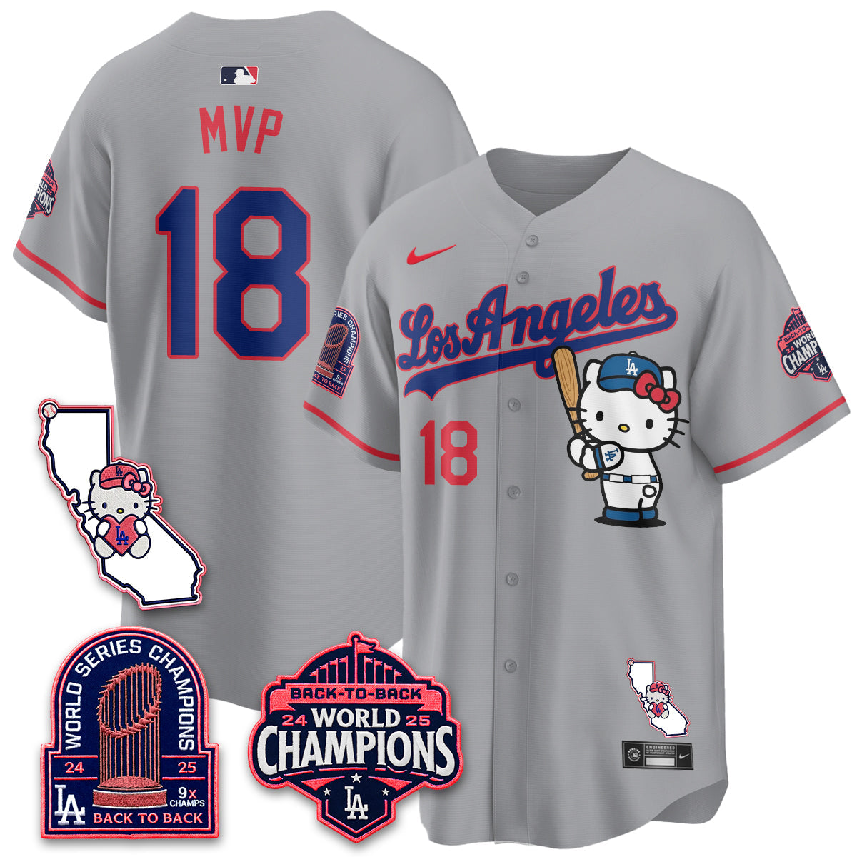 LAD x Meow KT 2026 Vapor Jersey - All Stitched - V4
