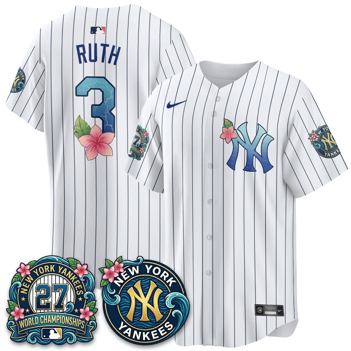 NYY "Aloha Spirit" Vapor Limited Jersey - Printed