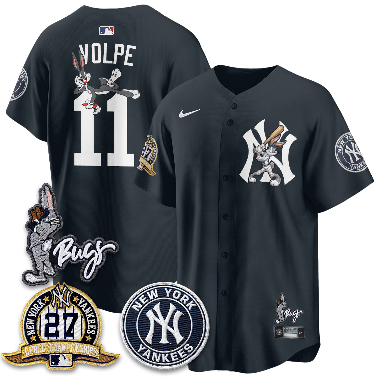 NYY Bunny Vapor Limited Jersey - Stitched (Tiktok)