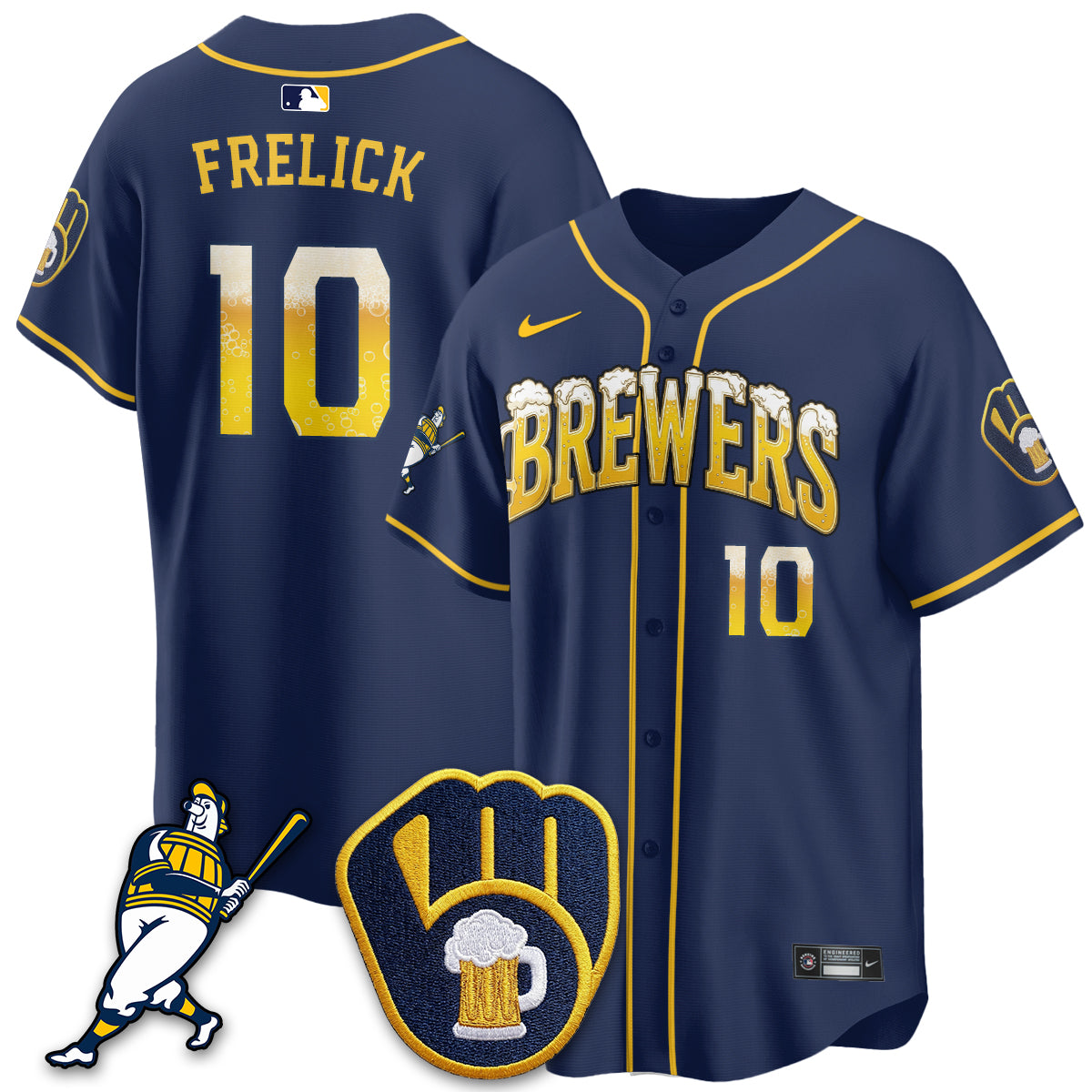MIL "Pitcher & Pint" Edition Vapor Limited Jersey - Stitched