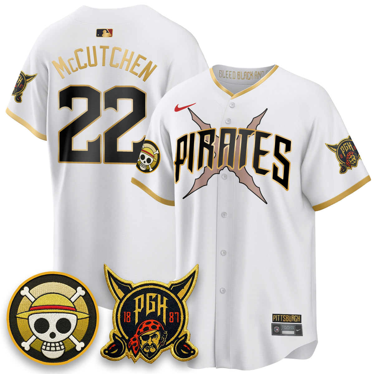 PIT 2026 City Connect x OP Vapor Limited Jersey - All Stitched