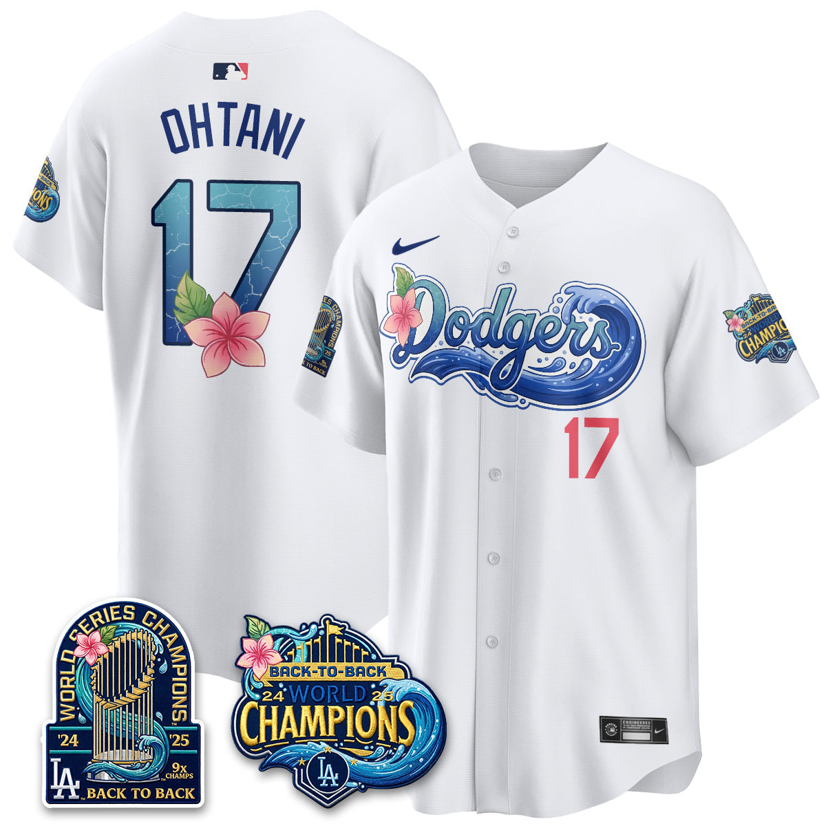 LAD Coastal Vapor Hawaiian Jersey - Stitched