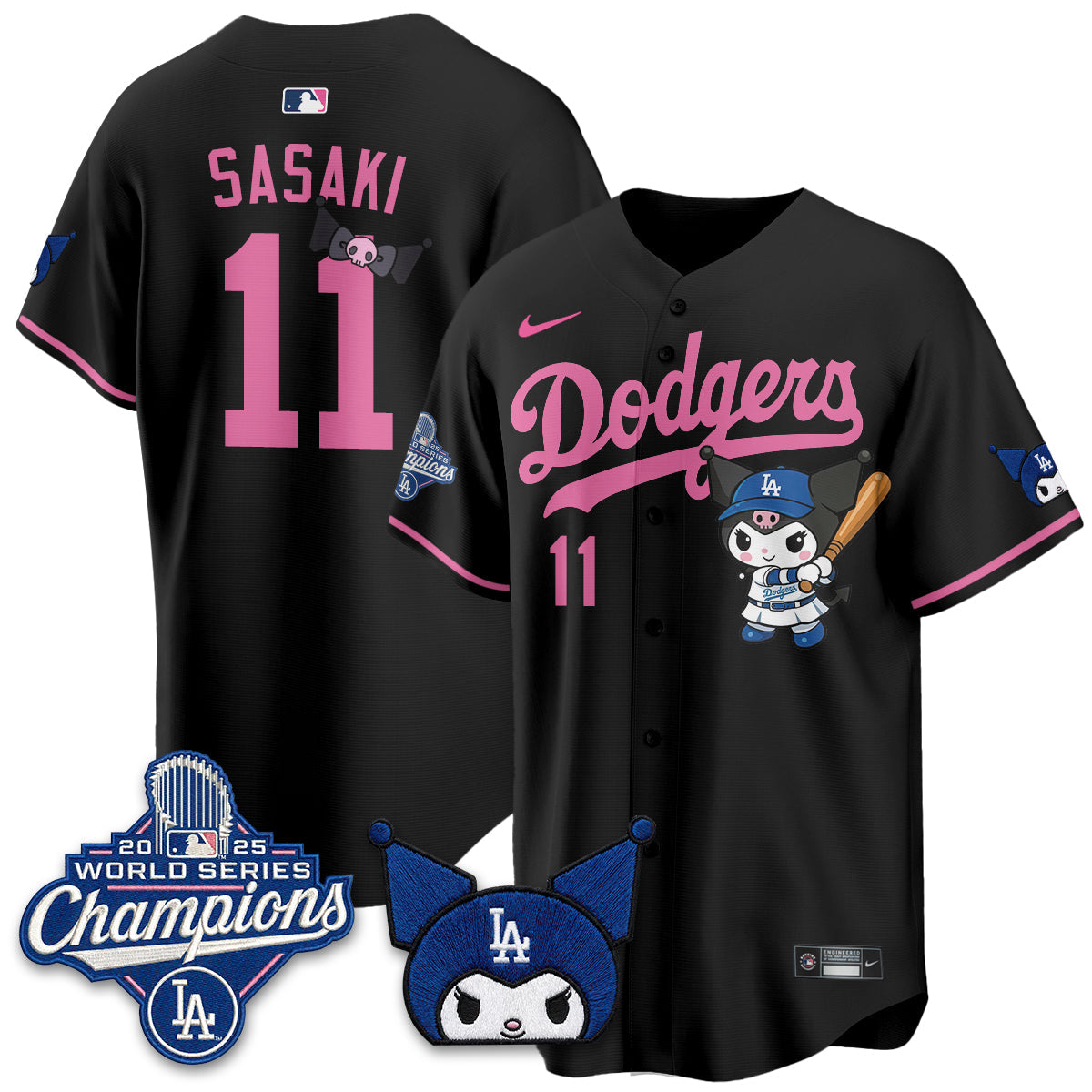 LAD Kuromi Edition Vapor Jersey - Stitched