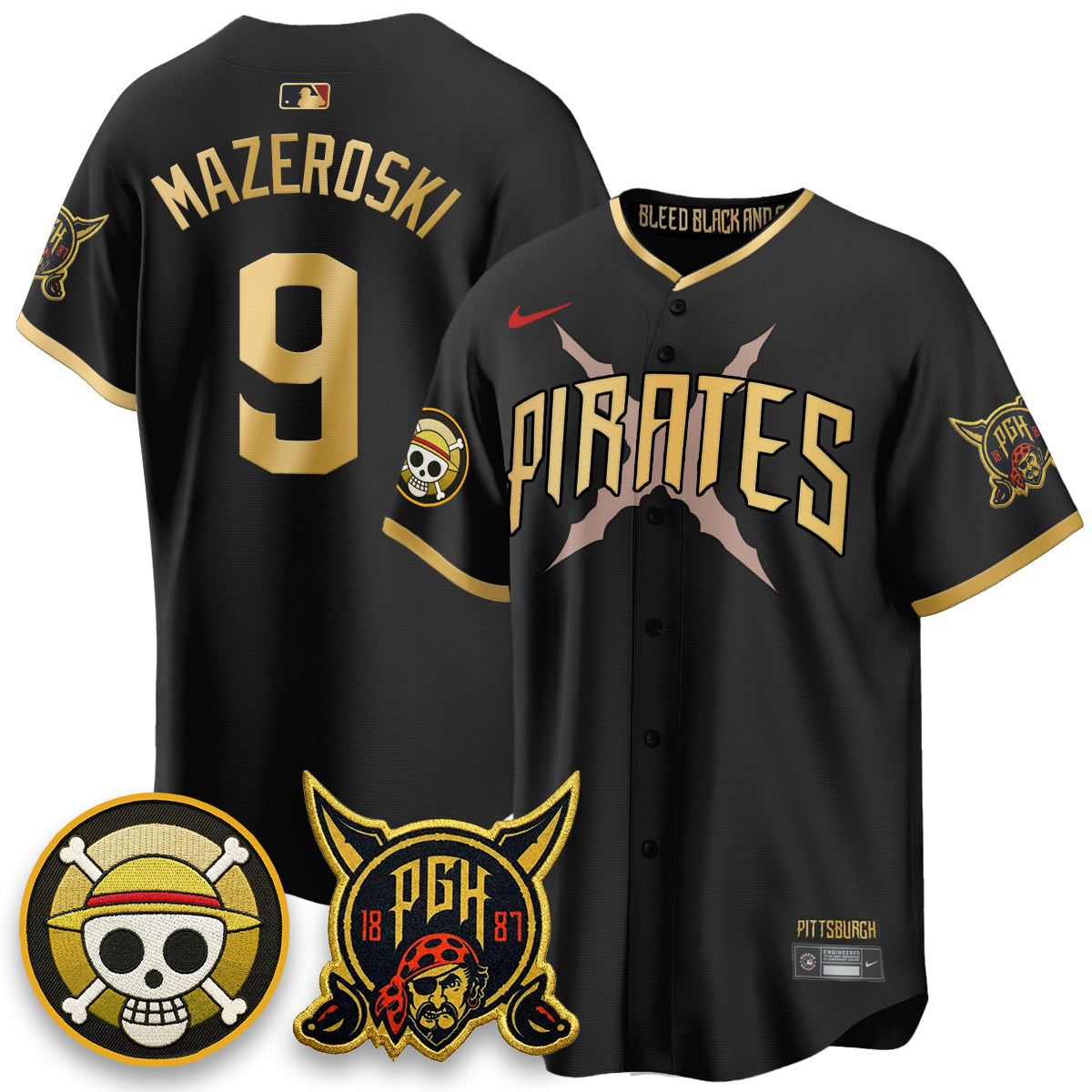 PIT 2026 City Connect x OP Vapor Limited Jersey - All Stitched