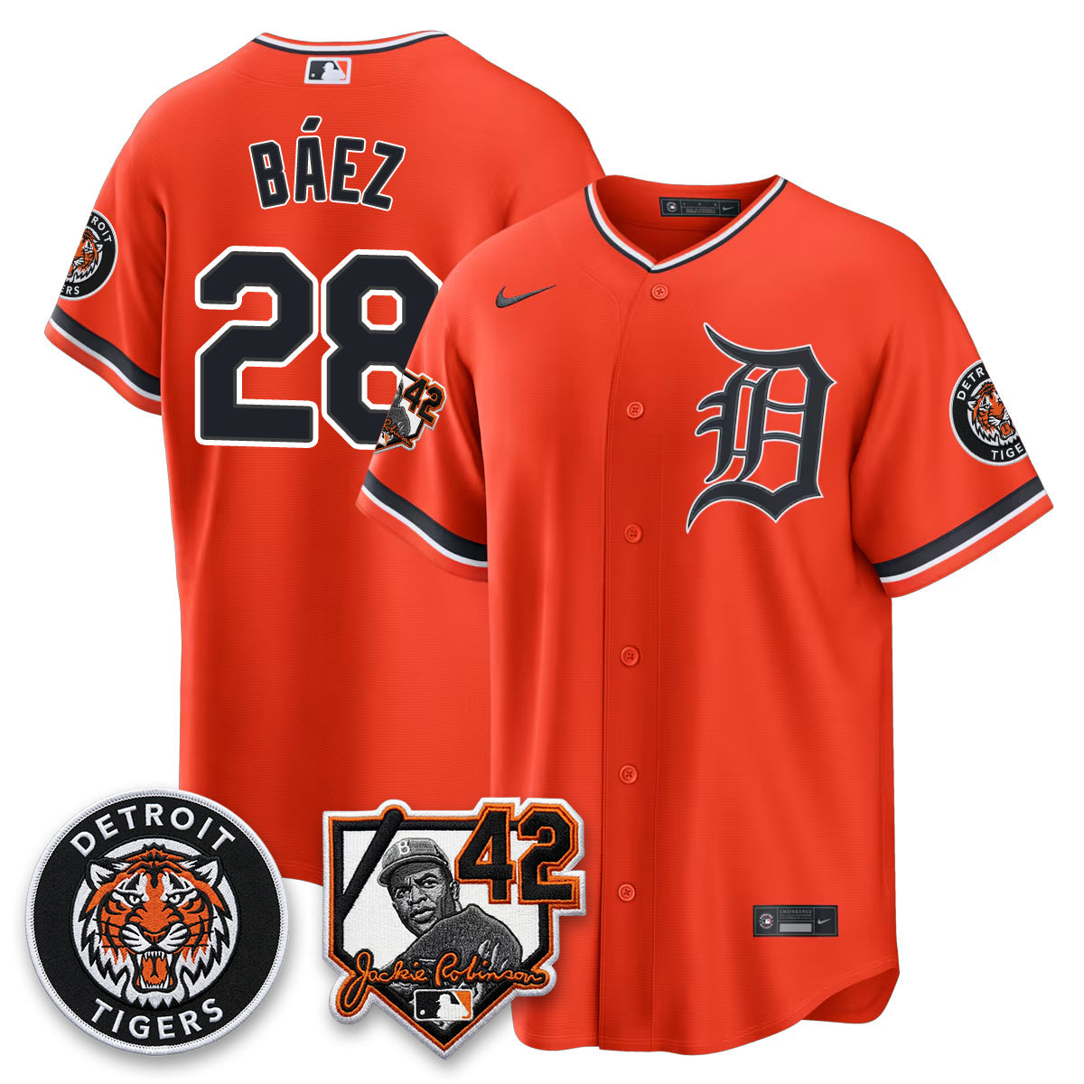 DET 2026 Jackie Robinson Day Vapor Limited Jersey - All Stitched