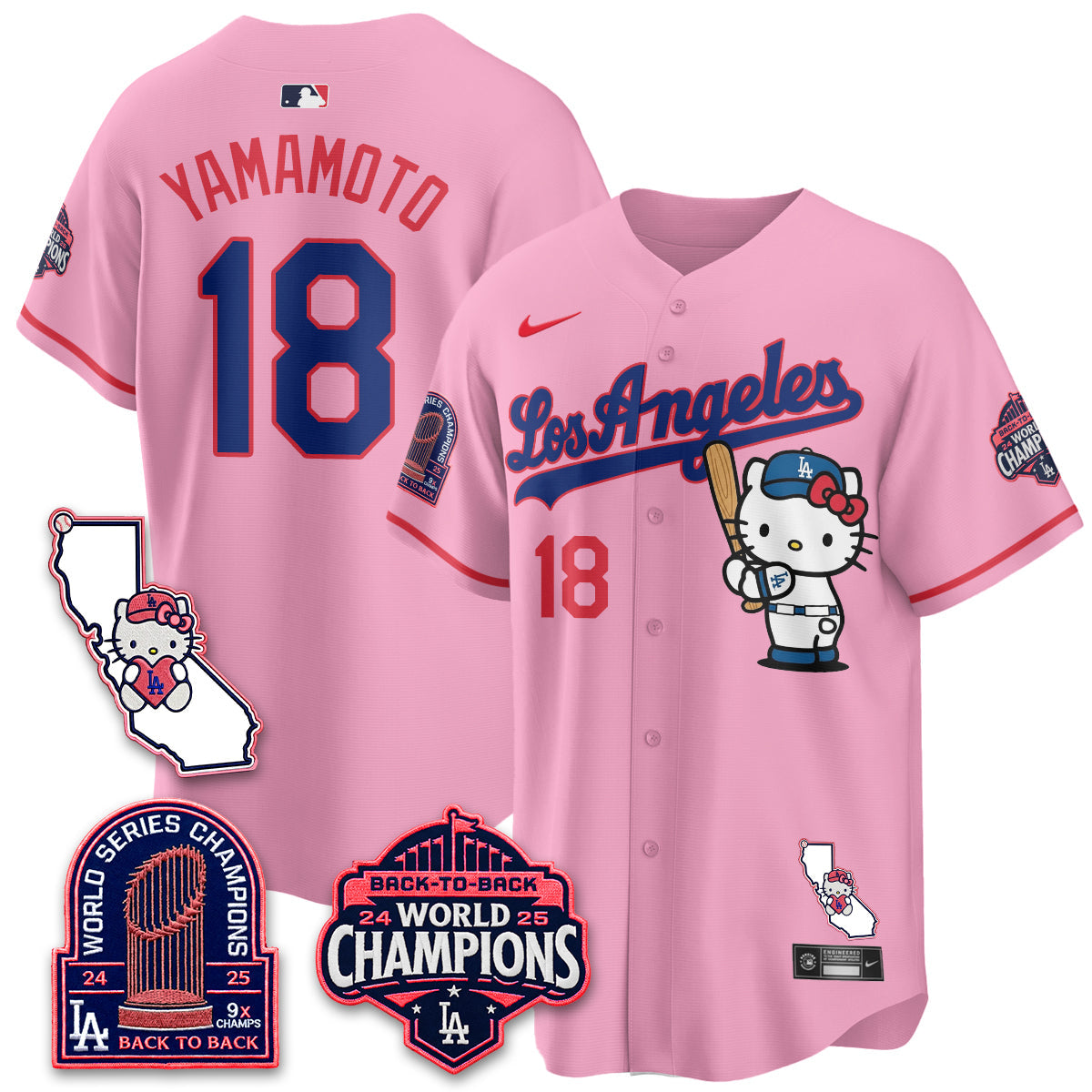 LAD x Meow KT 2026 Vapor Jersey - All Stitched - V4
