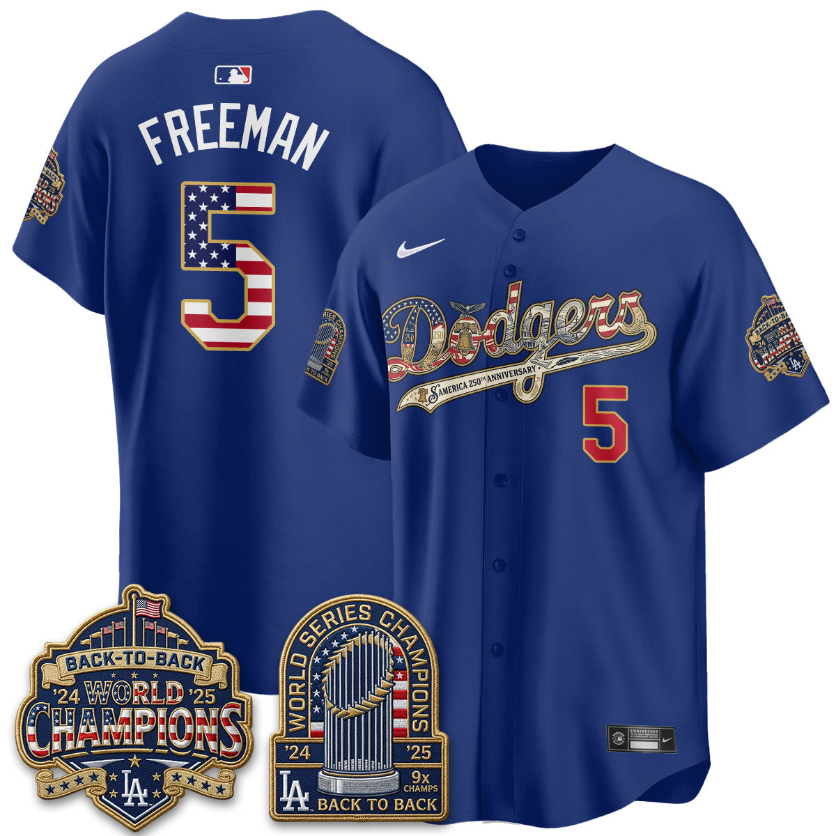 LAD America 250th Anniversary Limited Jersey - Stitched