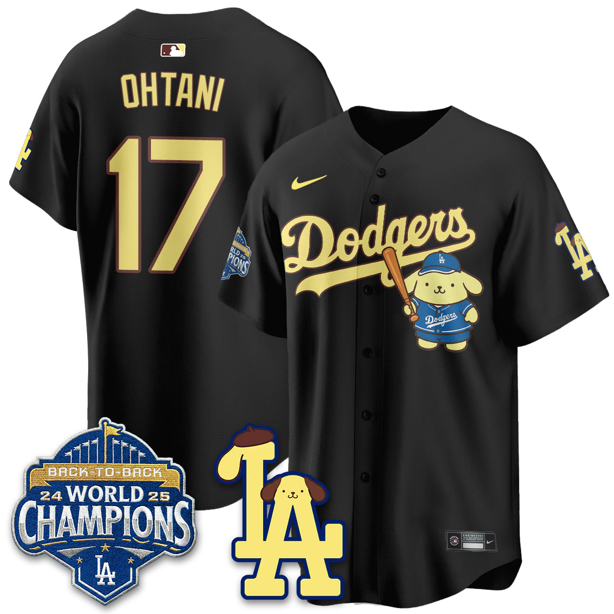 LAD Pompompurin Edition Vapor Jersey - Stitched