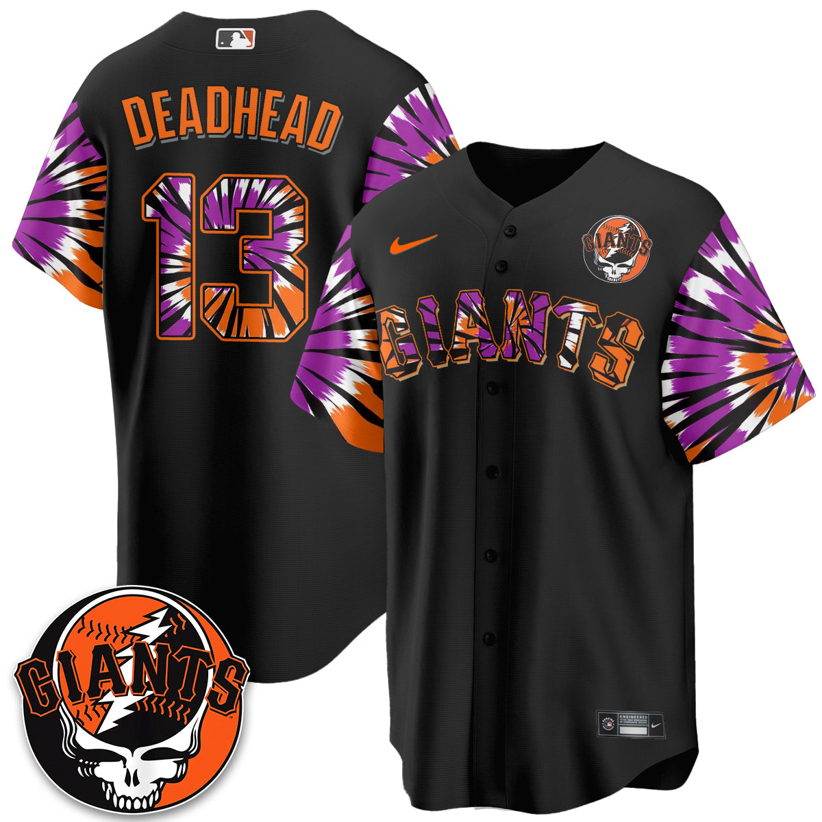 SF x Grateful Dead Vapor Jersey V2 - Stitched