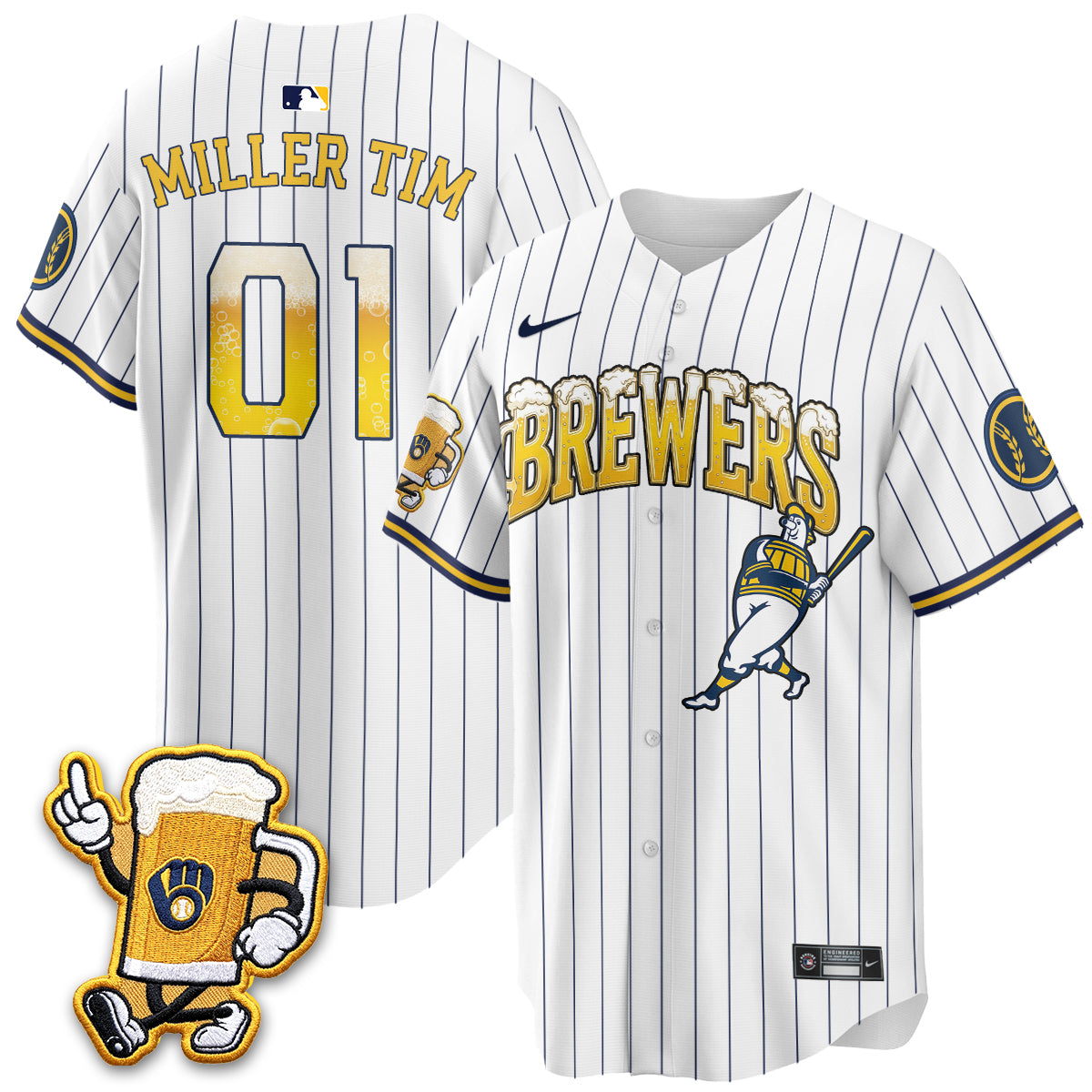 MIL "Pitcher & Pint" Edition Vapor Jersey V2 - Stitched
