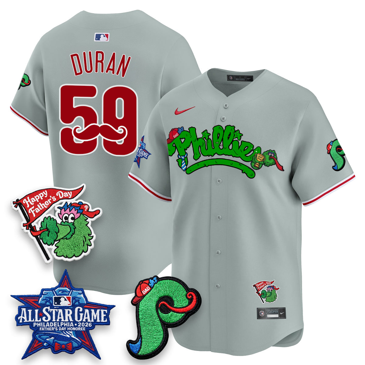 PHI Happy Father's Day Vapor Jersey - Stitched
