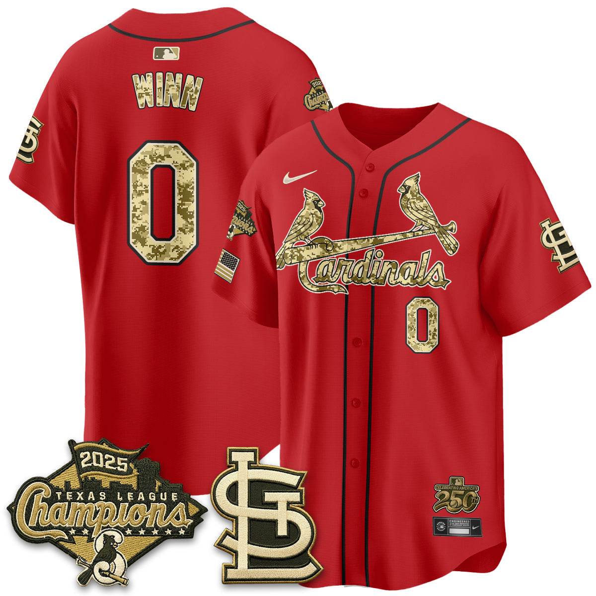 STL 2026 Armed Forces Day Jersey - All Stitched