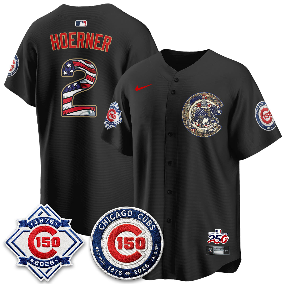 CHC 2026 Independence Day USA Vapor Limited Jersey - Stitched