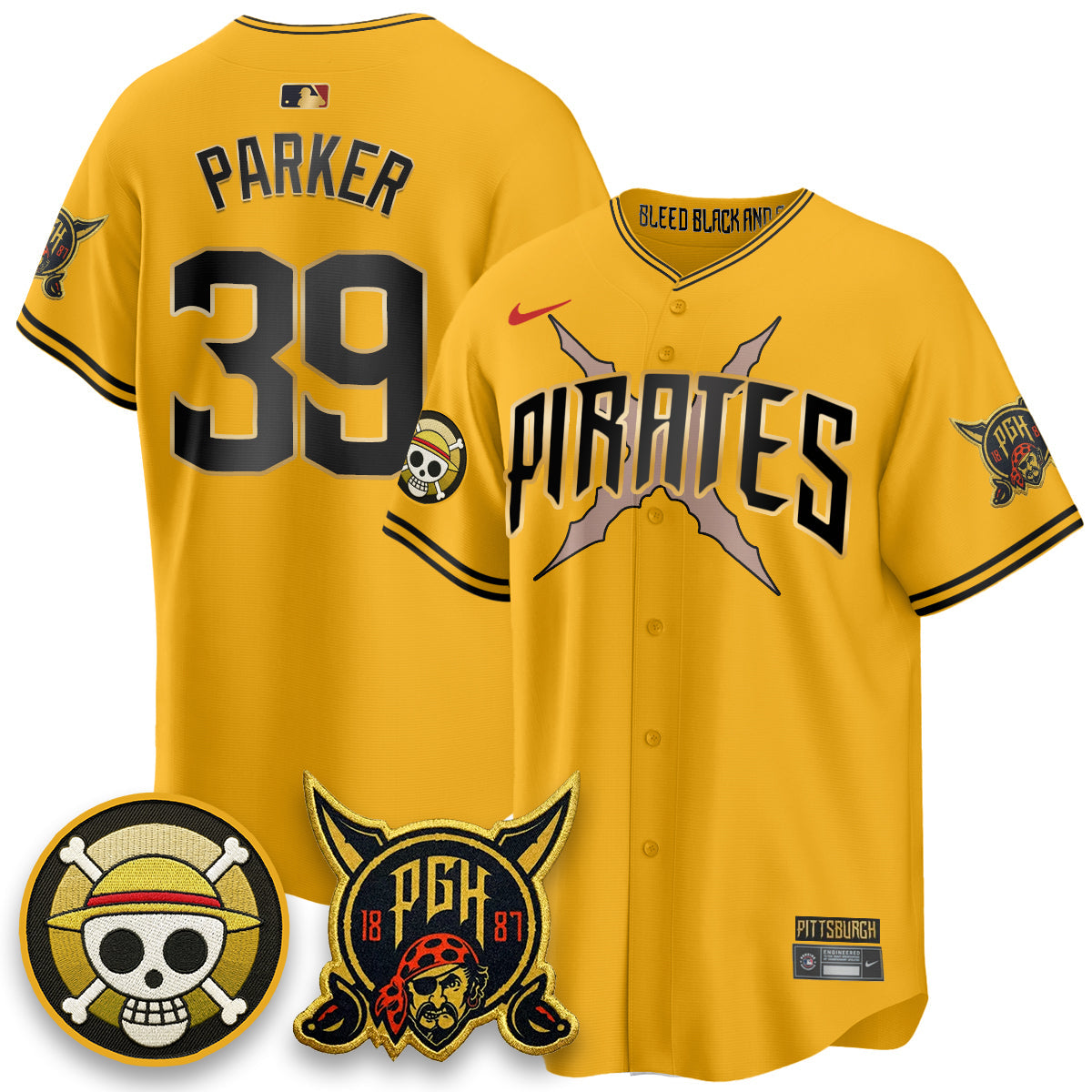 PIT 2026 City Connect x OP Vapor Limited Jersey - All Stitched