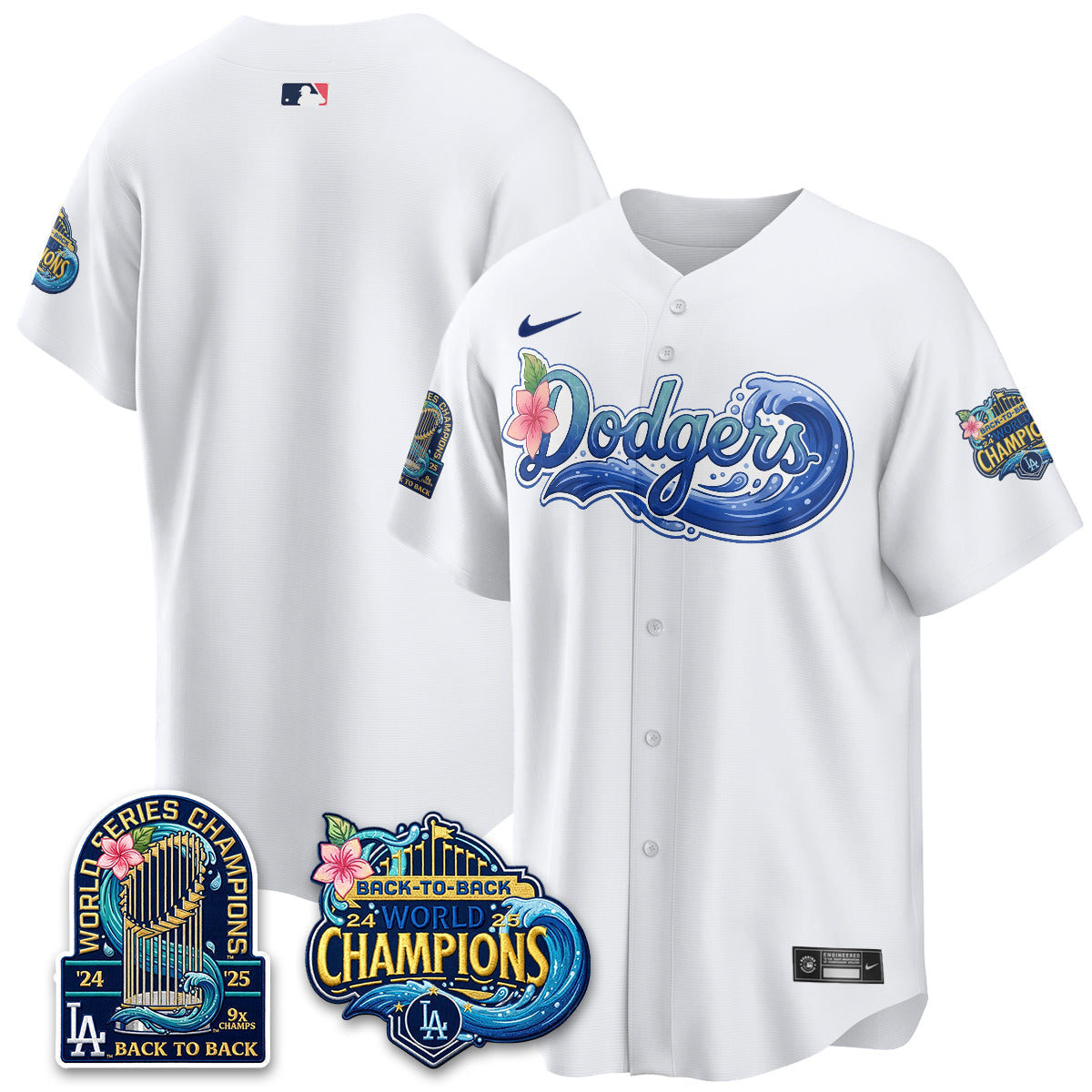 LAD Coastal Vapor Hawaiian Jersey - Stitched