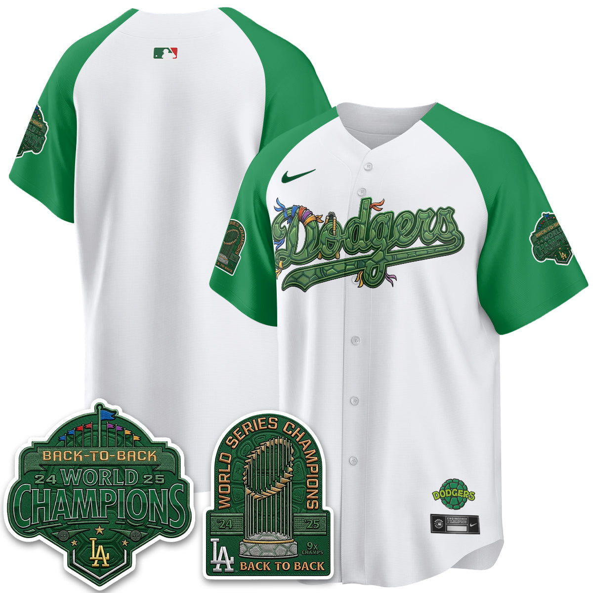 LAD x TMNT 2026 Vapor Jersey - Stitched