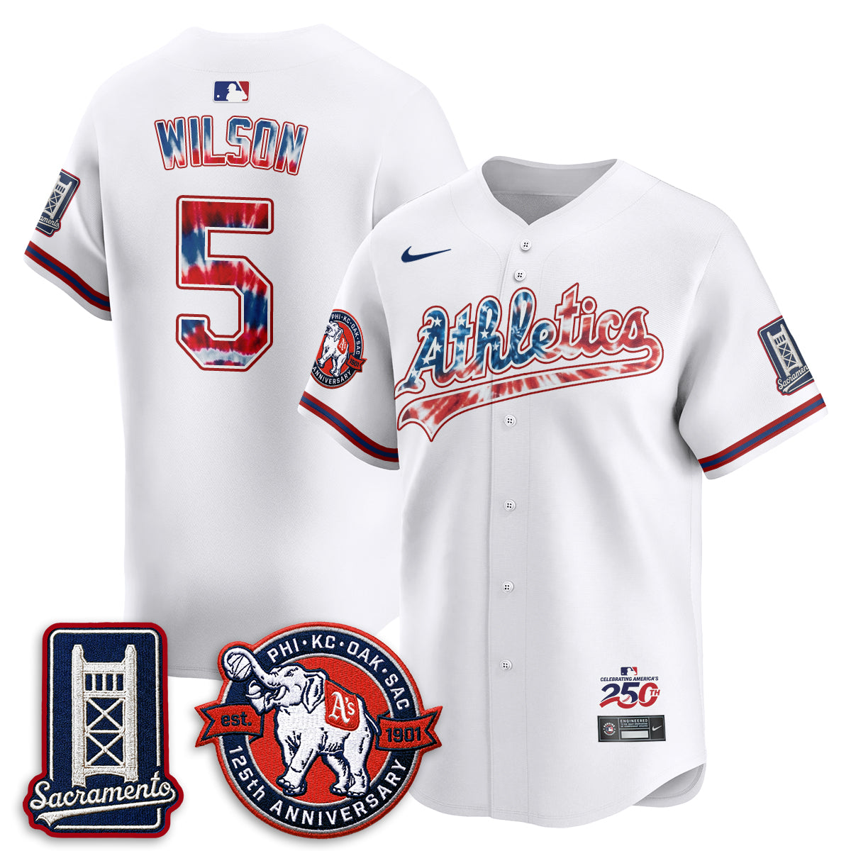 OAK Americana 2026 Vapor Limited Jersey - Stitched
