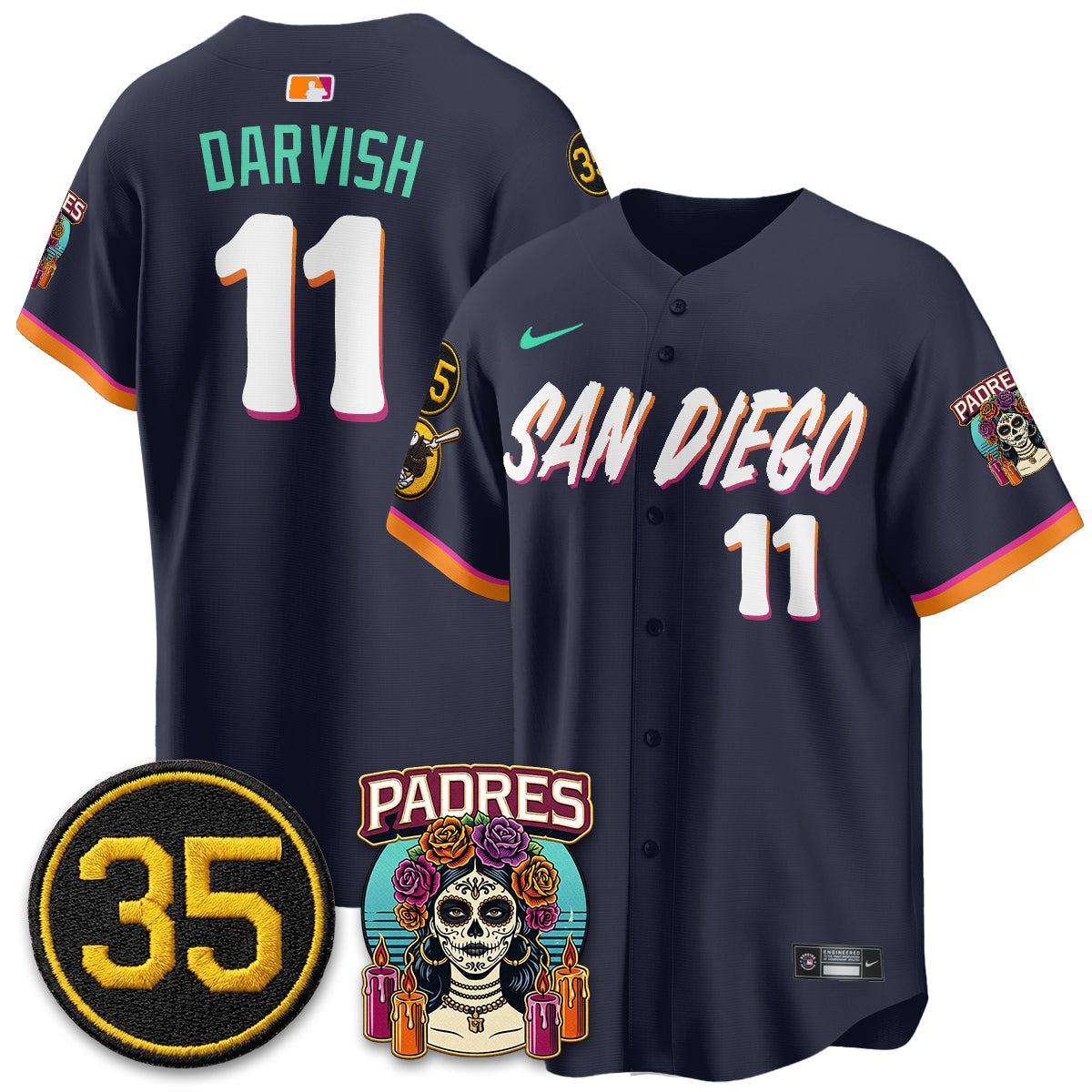 SD 2026 City Connect - Remembering Randy Jones Vapor Limited Jersey - All Stitched