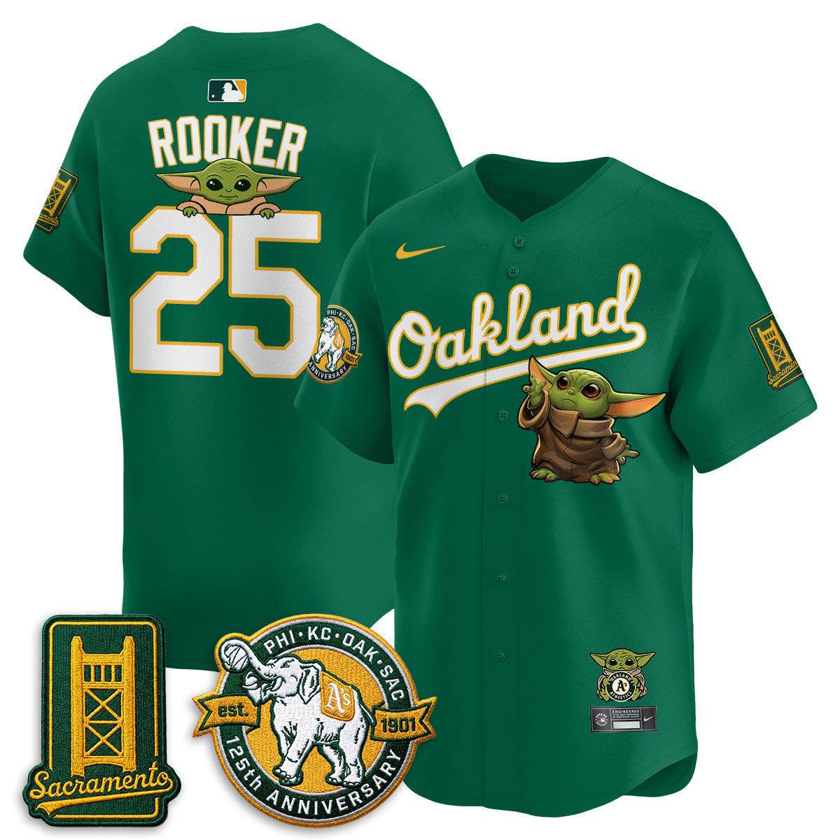 OAK x SW 2026 Vapor Limited Jersey - Stitched