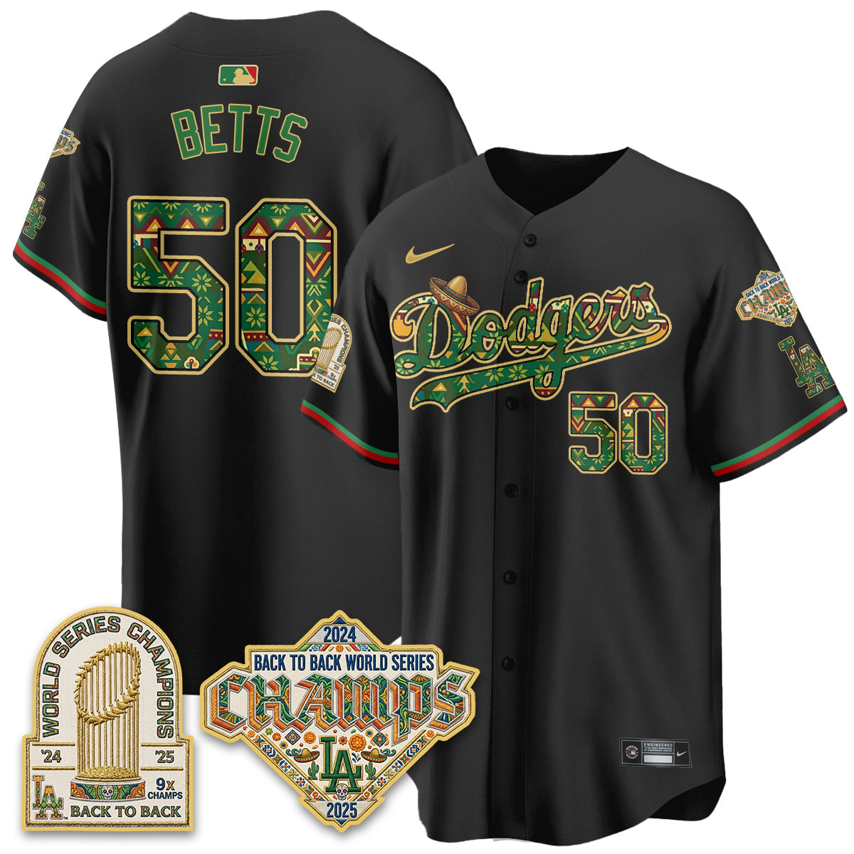 LAD x Mexican Heritage 2026 Limited Vapor Jersey - Stitched