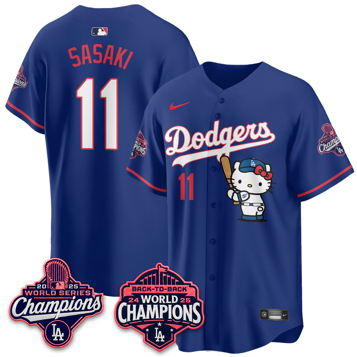 LAD x Hello Kitty Night 2026 Vapor Jersey - All Stitched