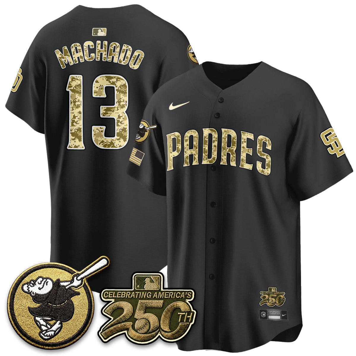 SD 2026 Armed Forces Day Jersey - All Stitched V2