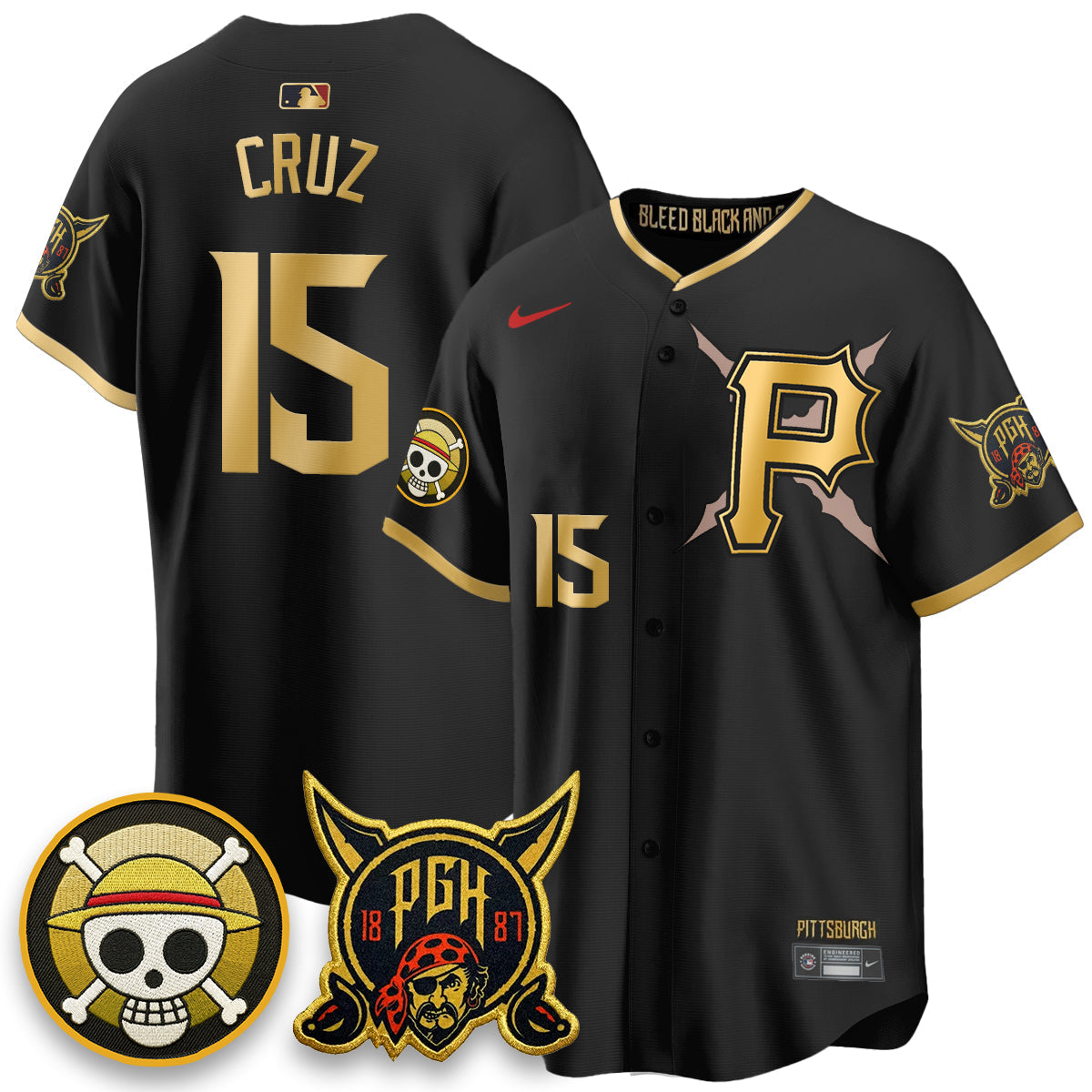 PIT 2026 City Connect x OP Vapor Limited Jersey - All Stitched