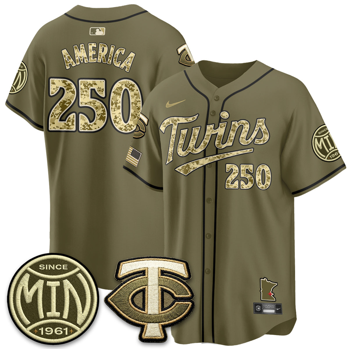 MIN 2026 Armed Forces Day Jersey - Stitched