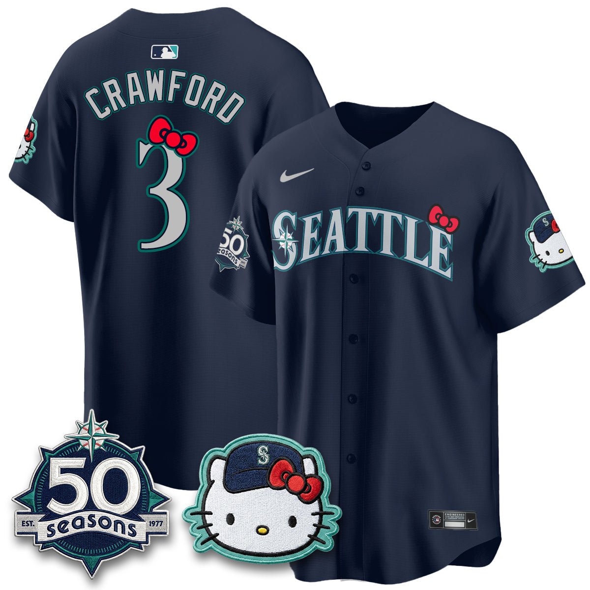 SEA x Meow KT Night Limited Jersey - All Stitched
