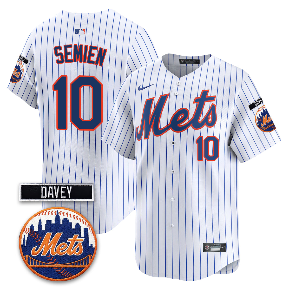 NYM 2026 Davey Johnson Memorial Vapor Limited Jersey - All Stitched